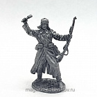 Миниатюра из олова Боец РККА в шинели с гранатой 1942-43 гг., 54мм. EK Castings (WW2-84) (WW2-84)