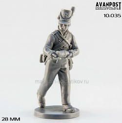 Артиллерист, 1815, 28 мм Аванпост (10035) (10035)