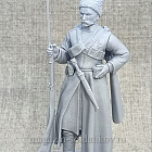 Сборная миниатюра из смолы Казак - урядник, Первая мировая война, 75 мм, Shot Mini (RIA-K-2) (RIA-K-2)