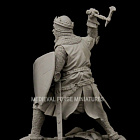 Сборная миниатюра из смолы Robert Bruce, King of Scotland 75 mm, 1:24 Medieval Forge Miniatures (C-75-025) (C-75-025)