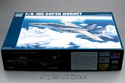 Сборная модель из пластика Самолет F/А - 18Е «Супер Хорнет» 1:32 Трумпетер