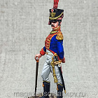 Офицер морской пехоты, Неаполь 1809-12 гг., 54 мм, Студия Большой полк (ИЛ2493.12.18.54) (ИЛ2493.12.18.54)