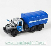 «ЗИЛ 131» Милиция (звук+свет), Технопарк 1/43 - фото