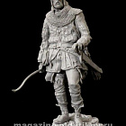 Сборная фигура из смолы English Archer, 75 mm (1:24) Medieval Forge Miniatures