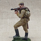 Автоматчик пехоты Красной Армии 1943-45 гг, 54мм, Soldanir (QF0551) (QF0551)
