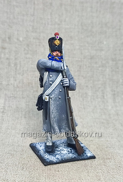 Французские фузелер, зима 1812 г., 54 мм, Студия Большой полк (ИЛ2560.12.03.54) (ИЛ2560.12.03.54)
