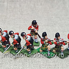 Солдатики из пластика в росписи Шотландская пехота, 1815 год - набор 8 шт., Airfix (Q566-044) (Q566-044)