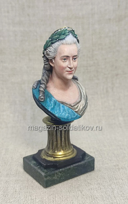 Миниатюра из олова Екатерина Великая, 1/10, Студия Большой полк (ИЛ2213.11.01.10) (ИЛ2213.11.01.10)