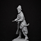 Сборная миниатюра из смолы Полусотенный, полки нового строя, XVII век, 54 мм, TRILOKA miniatures (TLK-54-010) (TLK-54-010)