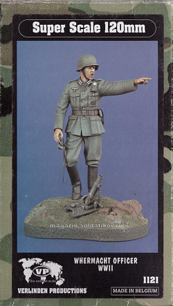 Vermacht officer 120 mm Verlinden (1121) (1121)