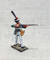 Миниатюра из олова Гренадер Преображенского полка, 54 мм, Студия Большой полк - фото