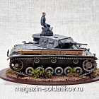 Диорама с T-III на подставке (1:35) Магазин Солдатики (Д35062) (Д35062)