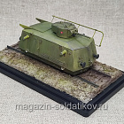 Модель в боксе Тяжелая бронедрезина БДТ 1/72 (208-173) (208-173)