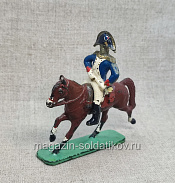 Солдатик из пластика Всадник, Наполеоновская эпоха. Польша, 54 мм - фото