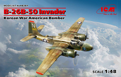 Сборная модель из пластика B-26B-50 «Инвейдер», Американский бомбардировщик (1/48) ICM