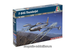 Сборная модель из пластика ИТ Самолет F-84 G Thunderjet (1/72) Italeri (1321) (1321)