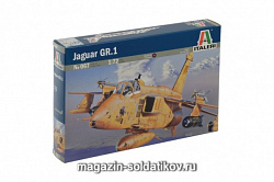 Сборная модель из пластика ИТ Самолет Jaguar GR1 (1/72) Italeri