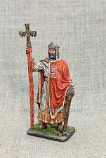 Миниатюра из олова Владимир Креститель, 54 мм, Студия Большой полк - фото