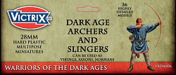 Сборные фигуры из пластика Dark Age Archers and Slingers, 28мм, Victrix (VXDA006) (VXDA006)