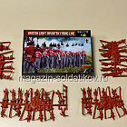 Солдатики из пластика British Light Infantry Shooting Line (1/72) Strelets (299) (299)