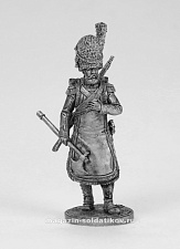 Миниатюра из олова Сапер 2-го пехотного полка, Берг, 1807-12 гг. (№4) EK Castings - фото