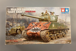 35359 Амер. танк M4A3E8 Sherman “Easy Eight”, Корей. война, 2 фиг.(1/35) Tamiya (QM-207) (QM-207)