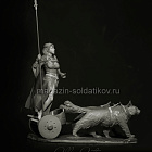 Сборная миниатюра из смолы Фрейя, 75 мм, TRILOKA MINIATURES (TLK-75-046) (TLK-75-046)
