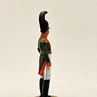 Миниатюра из олова Полковник Лейб-гвардии драгунского полка. Россия 1810-15 гг, Студия Большой полк (ИЛ0476.12.02.54) (ИЛ0476.12.02.54)