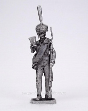 Миниатюра из олова 361 РТ Гренадер пехотного полка, Париж, 1814 г., 54 мм, Ратник - фото