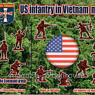 Солдатики из пластика US Infantry in Vietnam (middle war) (1/72) Orion (ORI72070) (ORI72070)