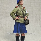Санинструктор РККА 1943-45 гг., 54 мм, Студия Большой полк (ИЛ2784.14.01.54) (ИЛ2784.14.01.54)