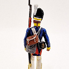 Миниатюра из олова Гренадер 45-го пехотного полка Цвайфеля, 1806 г. Студия Большой полк