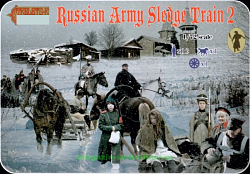 Солдатики из пластика Русский армейский обоз №2. Наполеоника (1/72) Strelets (136) (136)