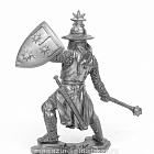 Миниатюра из олова 5349 СП Германский рыцарь, XII-XIII вв. 54 мм, Солдатики Публия