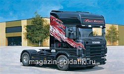Сборная модель из пластика ИТ Автомобиль Scania 164 L Top Class 580 CV (1/24) Italeri