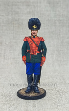 Миниатюра из олова Рядовой лейб-гвардии конно-гренадерского полка, 1914 г., 54 мм, Студия Большой полк - фото