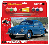 Сборная модель из пластика А Автомобиль VW BEETLE (1/32) Airfix - фото