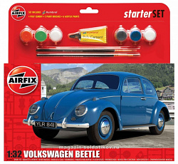 Сборная модель из пластика А Автомобиль VW BEETLE (1/32) Airfix (55207) (55207)
