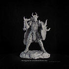 Сборная миниатюра из смолы Темный рыцарь (Dark Knight) 75 mm, Start Scale
