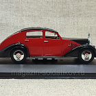 Q307-150 VOISIN C25 Aerodyne 1934 Red and Black. 1:43, WhteBox (IXO) (Q307-149) (Q307-149)