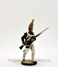 Миниатюра из олова Гренадер Павловского гренадерского полка, Россия 1811-13, 54 мм, Студия Большой полк