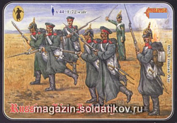 Солдатики из пластика Русская линейная пехота. Крымская война (1/72) Strelets (025) (025)