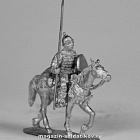 Сборная фигура из металла Конный знатный русский дружинник с копьем XIII в., 28 мм, Figures from Leon (L006) (L006)