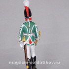 Миниатюра в росписи Штаб-трубач Московского драгунского полка. Россия, 1803-06 гг. 1:32, Сибирский партизан (СП099) (СП099)