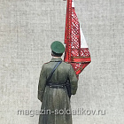 Миниатюра из олова Подпрапорщик пехотного полка 1914-17 гг., 54 мм, Студия Большой полк (ИЛ2713.13.02.54) (ИЛ2713.13.02.54)