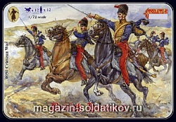 Солдатики из пластика Британские гусары. Крымская война (1/72) Strelets (050) (050)