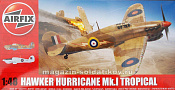 Сборная модель из пластика А Самолет Hawker Hurricane Mk.l (1:48) Airfix - фото