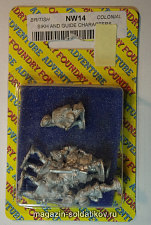 Фигурки из металла Сикхи и Проводники, персонажи, (28 mm) Foundry - фото