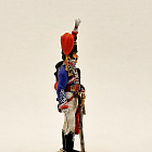 Миниатюра из олова Офицер 15-го легкого гусарского полка Короля, 1808-13 гг., Студия Большой полк (ИЛ0529.12.04.54) (ИЛ0529.12.04.54)