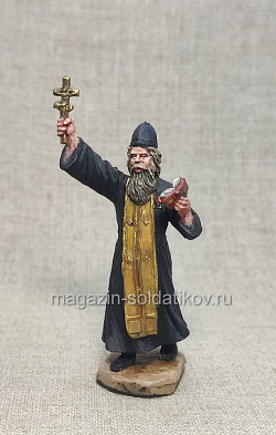 Полковой священник 1914-18 г., 54 мм, Студия Большой полк (ИЛ2782.13.02.54) (ИЛ2782.13.02.54)